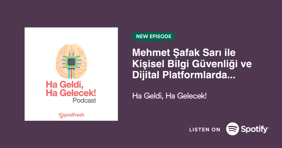 Podfresh'te dijital platformlarda siber güvenlik konuştuk