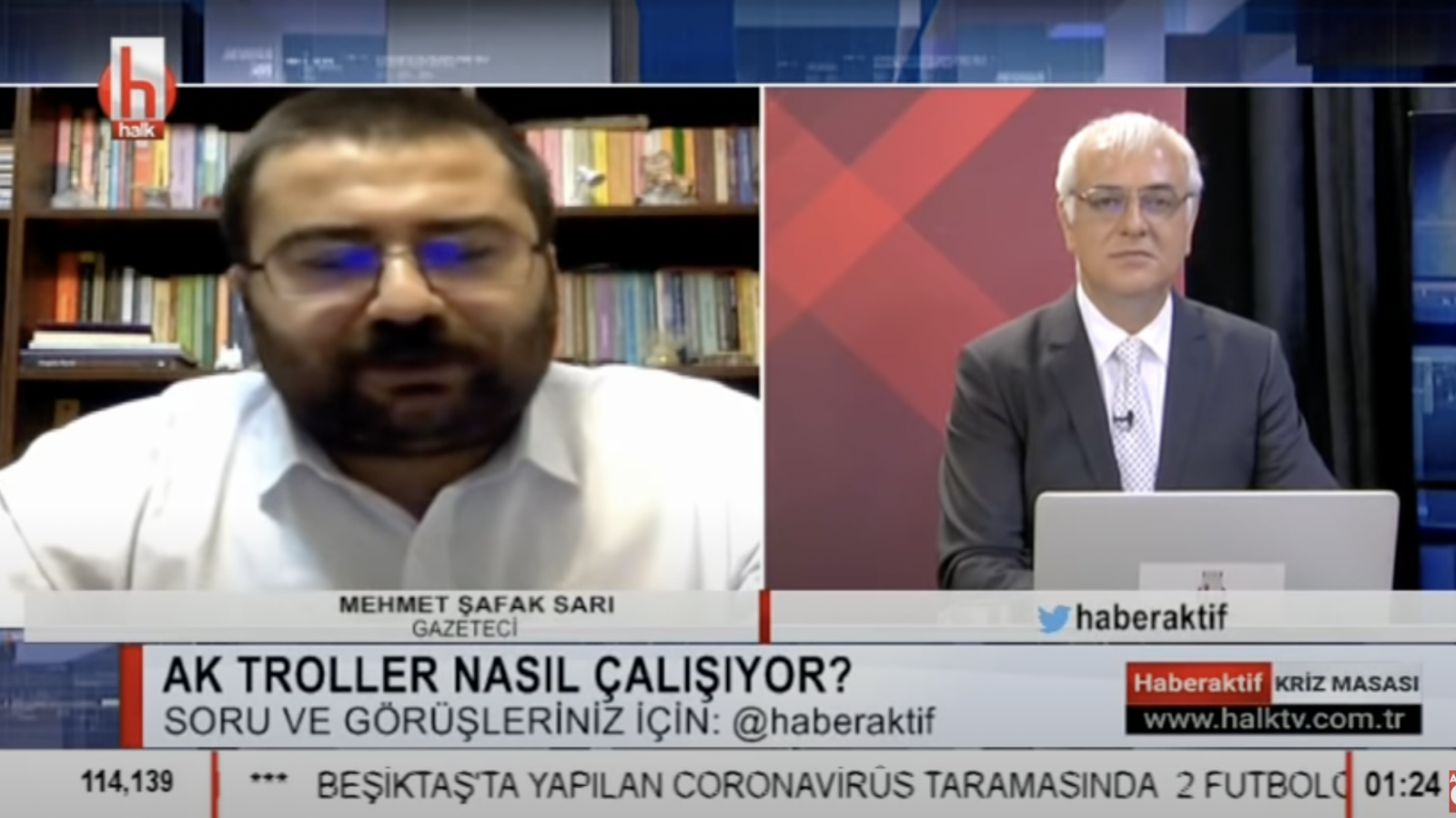 Halk TV'de ülkemizdeki dezenformasyon ağlarını anlattım